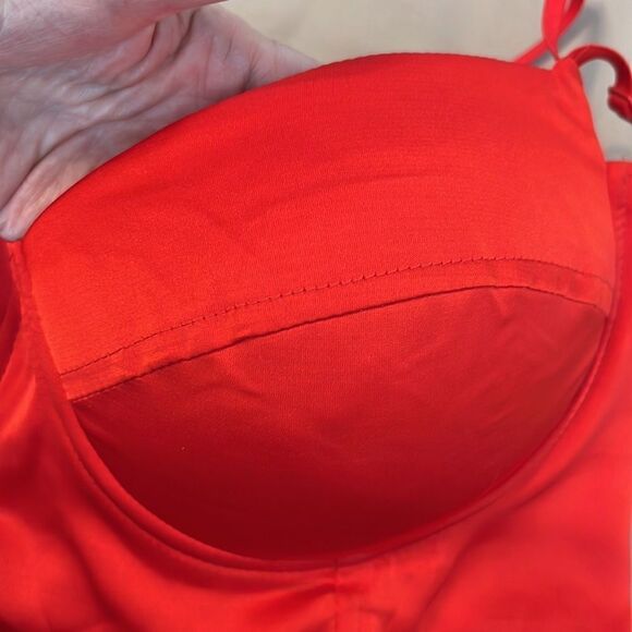 NWT Say what? Red size large zip back adjustable spaghetti strap camisole - Picture 13 of 15